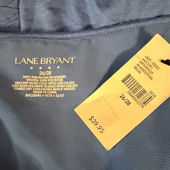 Blue Open Front Cardigan - Picture 3 of 3